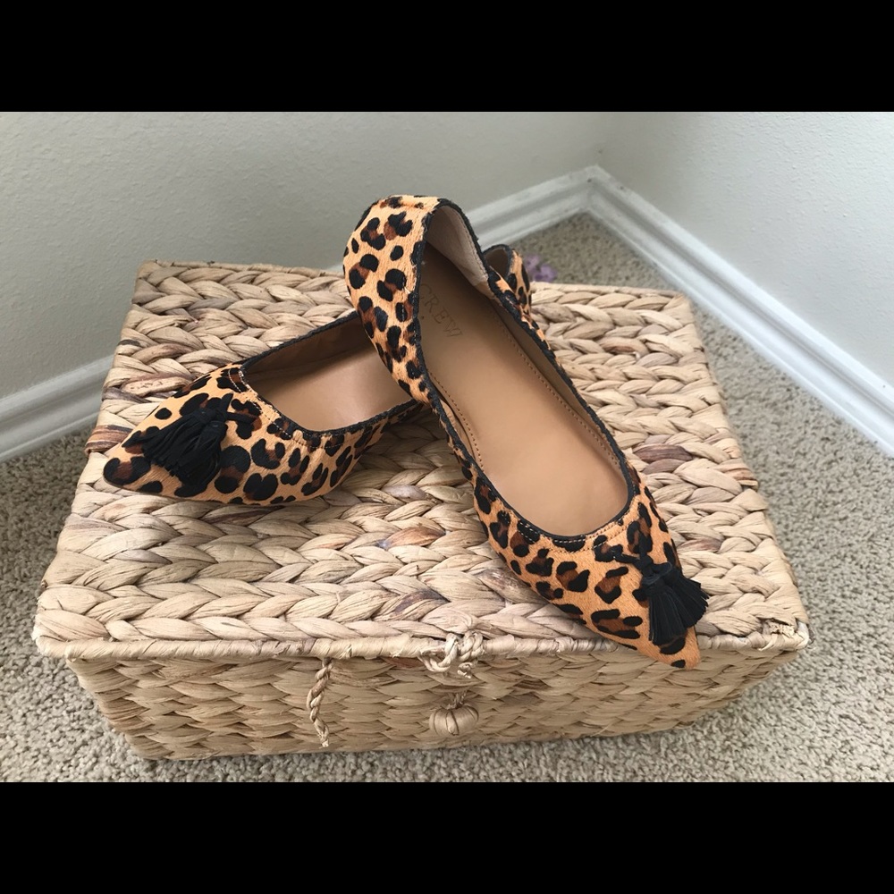 NEW Jcrew leopard shoes size 7